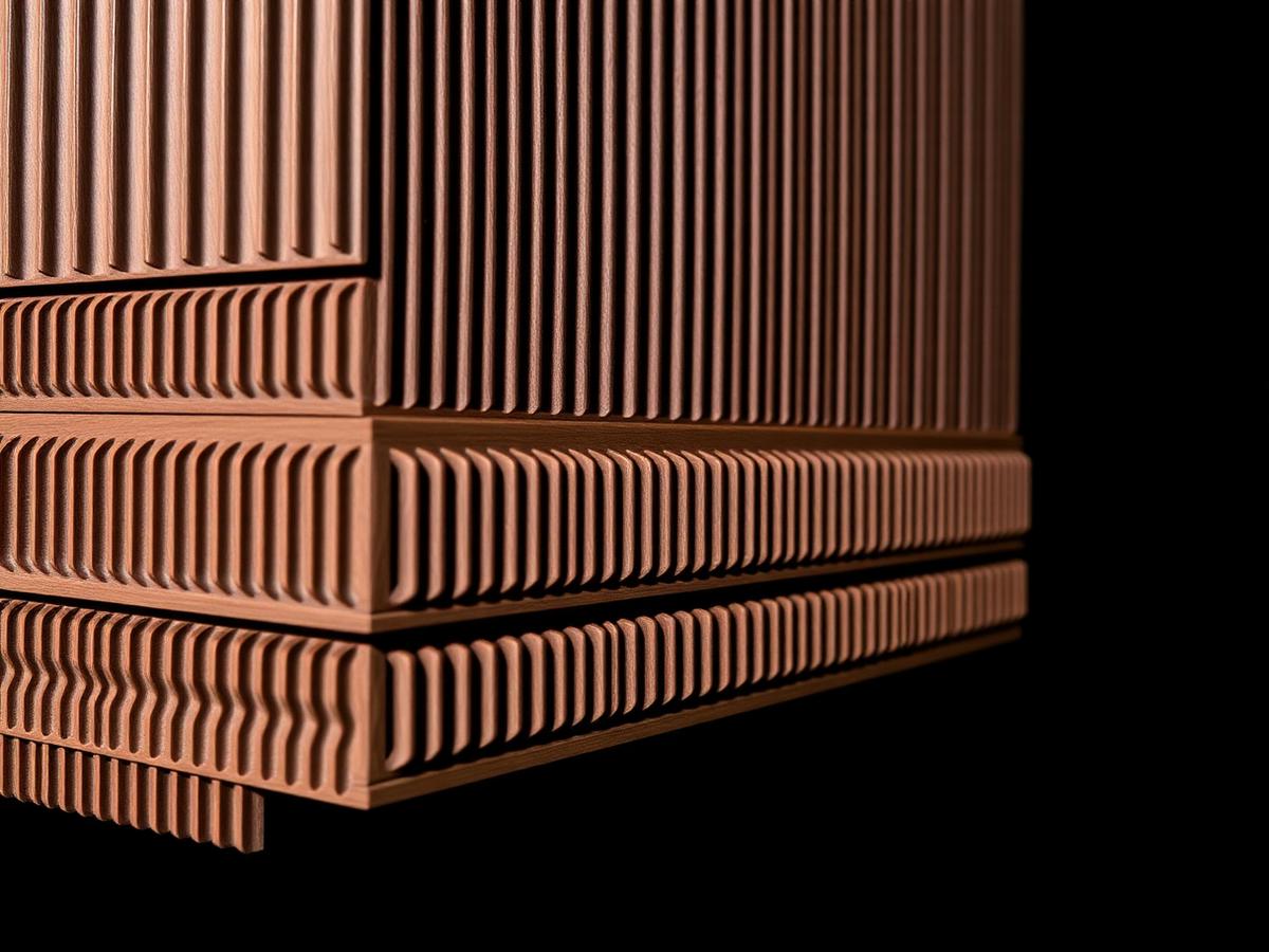 Decorative Wall Panels — Fluted, louvered and 3D wall panels for modern interiors.