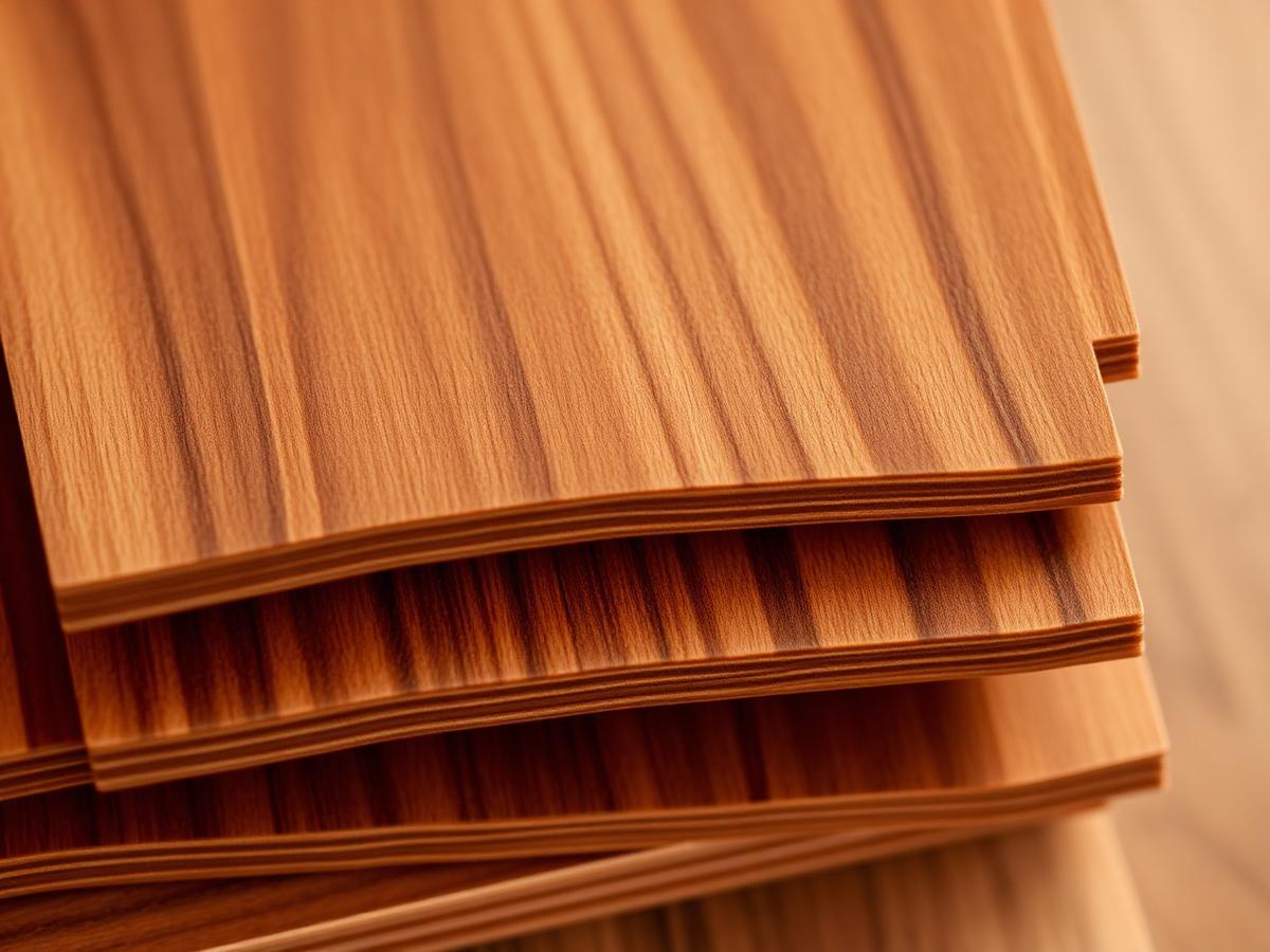 Natural Veneers — The real wood look — hand-picked sheets in teak, walnut, oak and more.